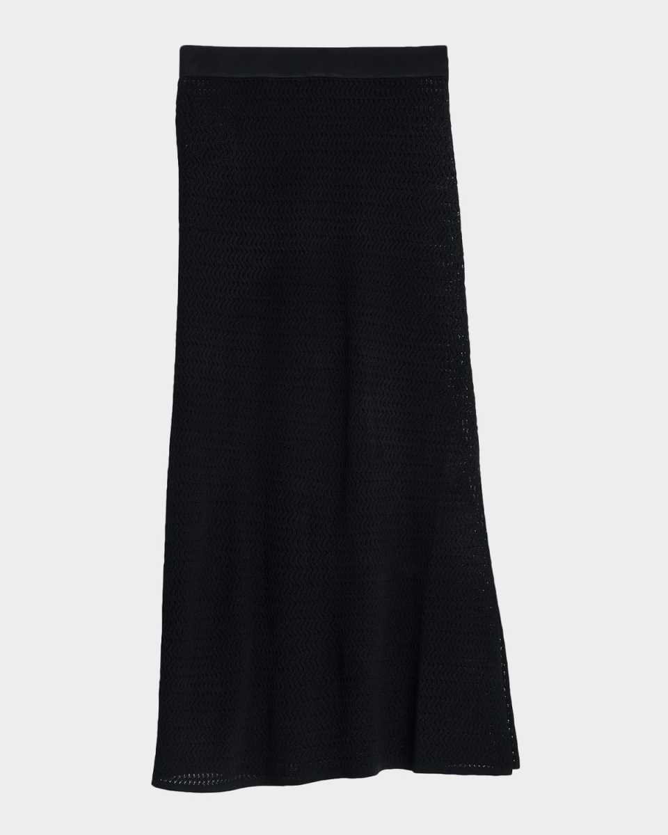 A-Line Midi Skirt